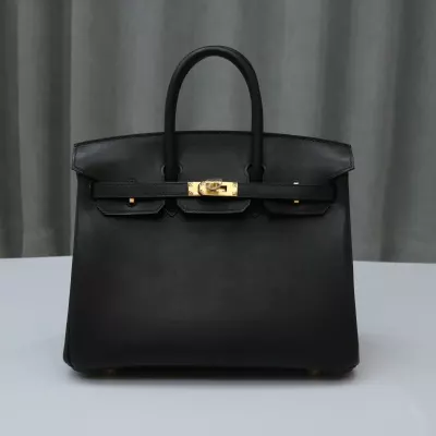 CK89 noir barenia leather birkin 25 GHW