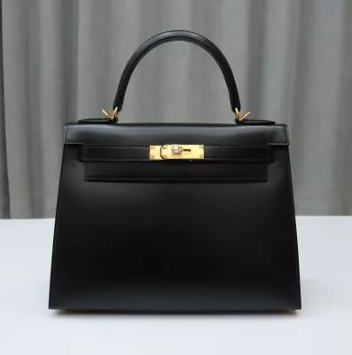CK89 Nior box calf and rouge h interior kelly 28 sellier with ghw