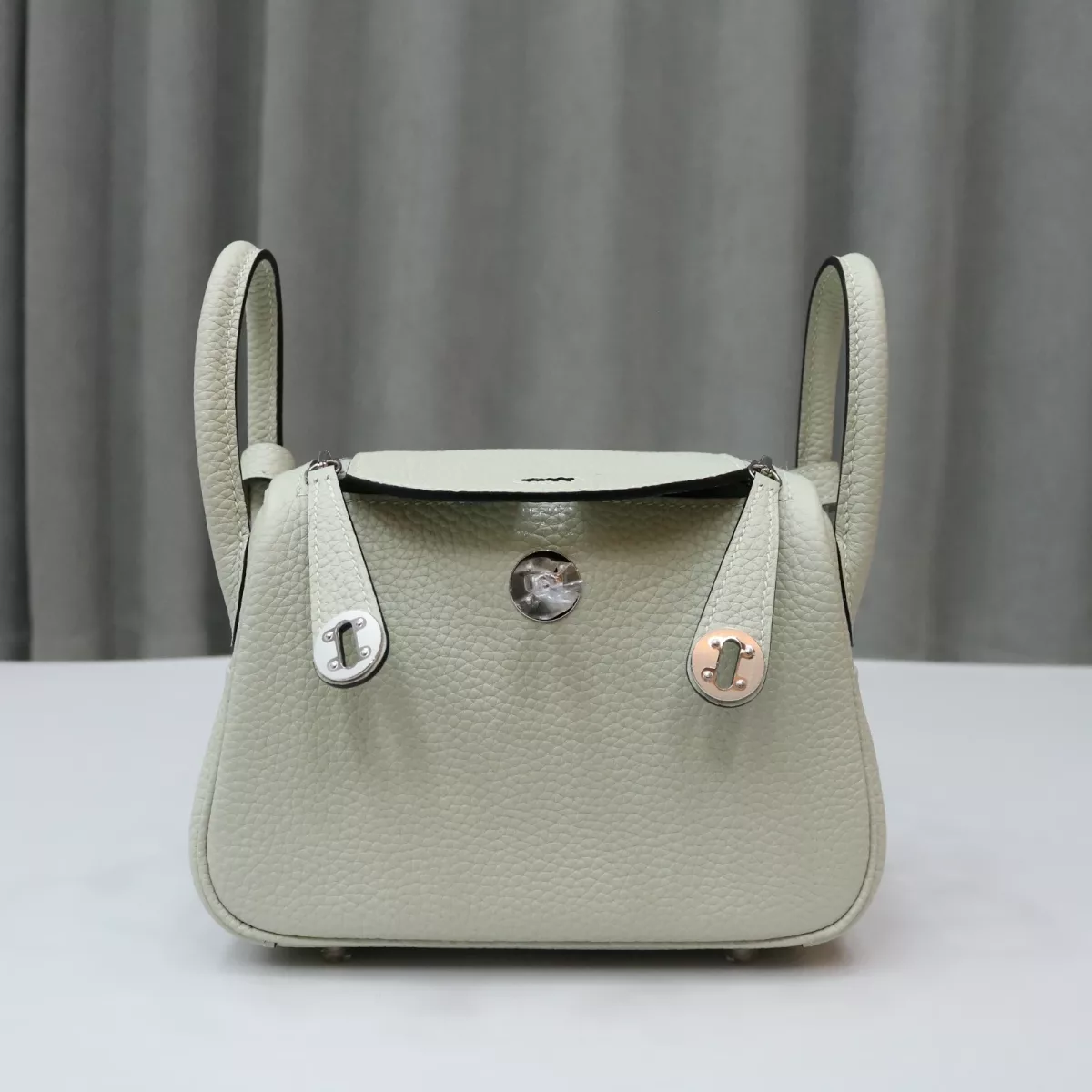 Gris Neve clemence mini lindy with phw