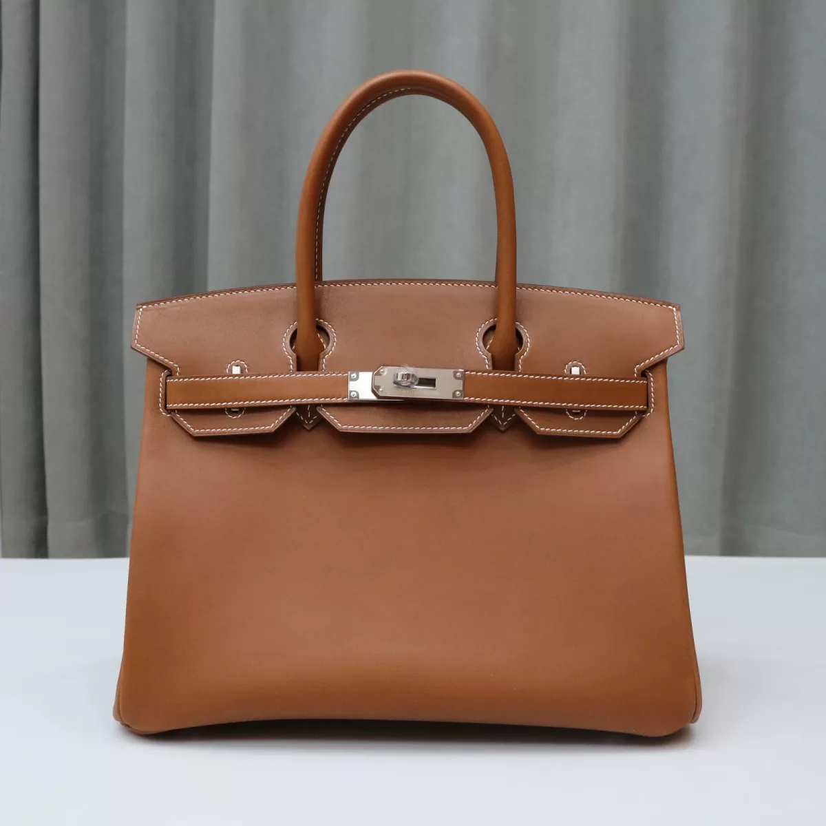 C37 Gold Barenia birkin 30 with PHW