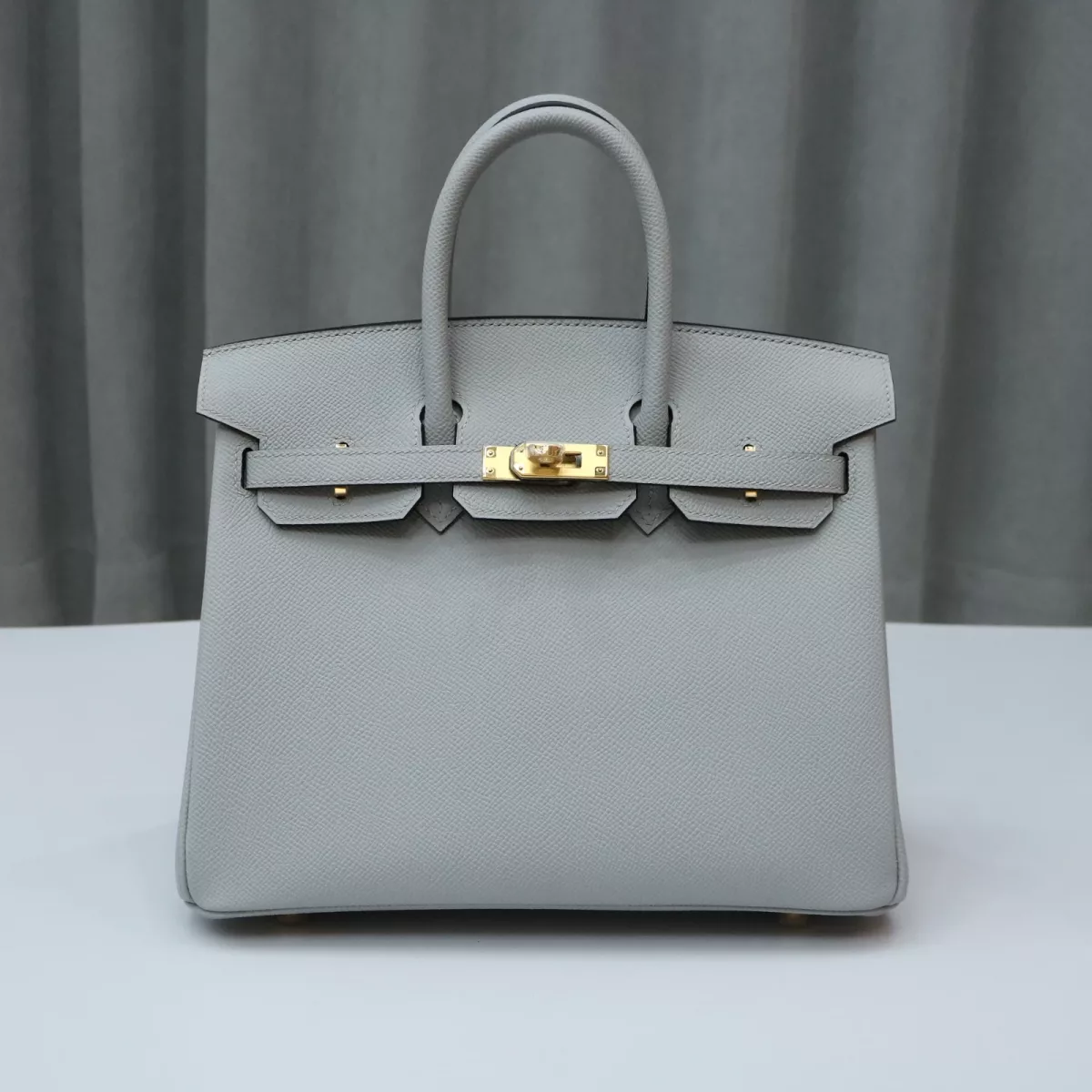 8U BIue GIacier Epsom Birkin 25 With GHW