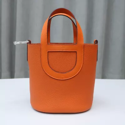 Hermes In The Loop 18 Orange Clemence with phw