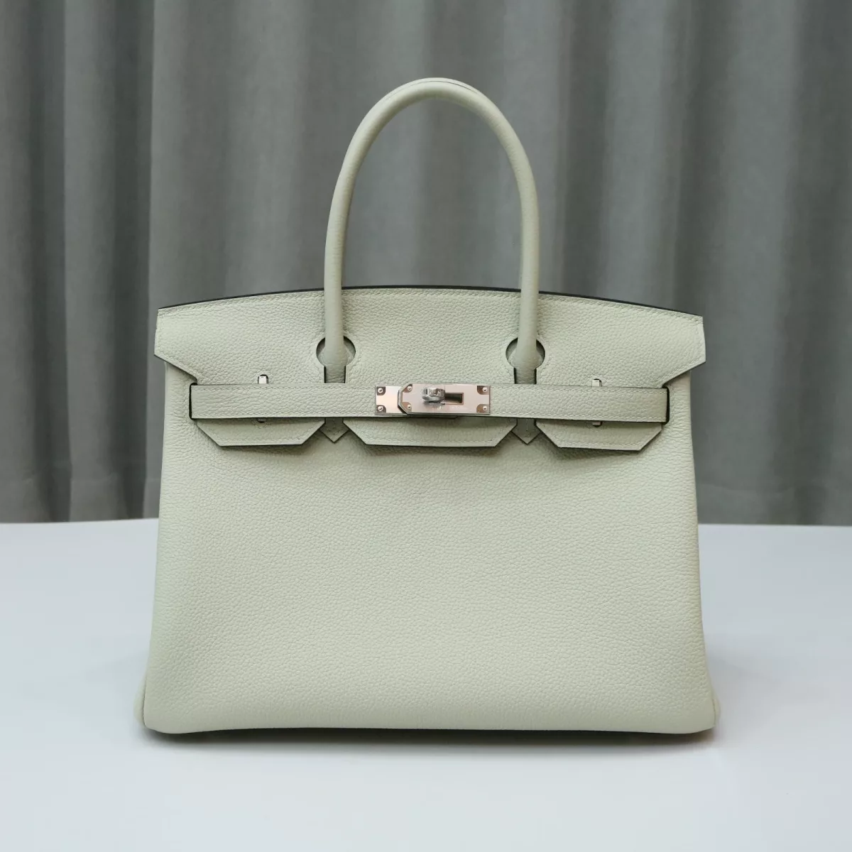 0W Gris Neve togo Birkin30 with Phw