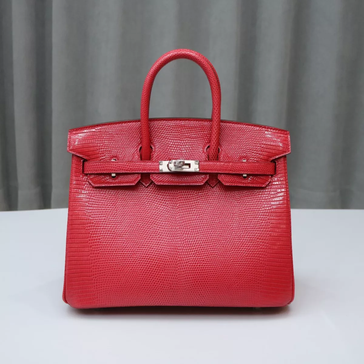 i6 rose extreme lizard birkin 25 with phw