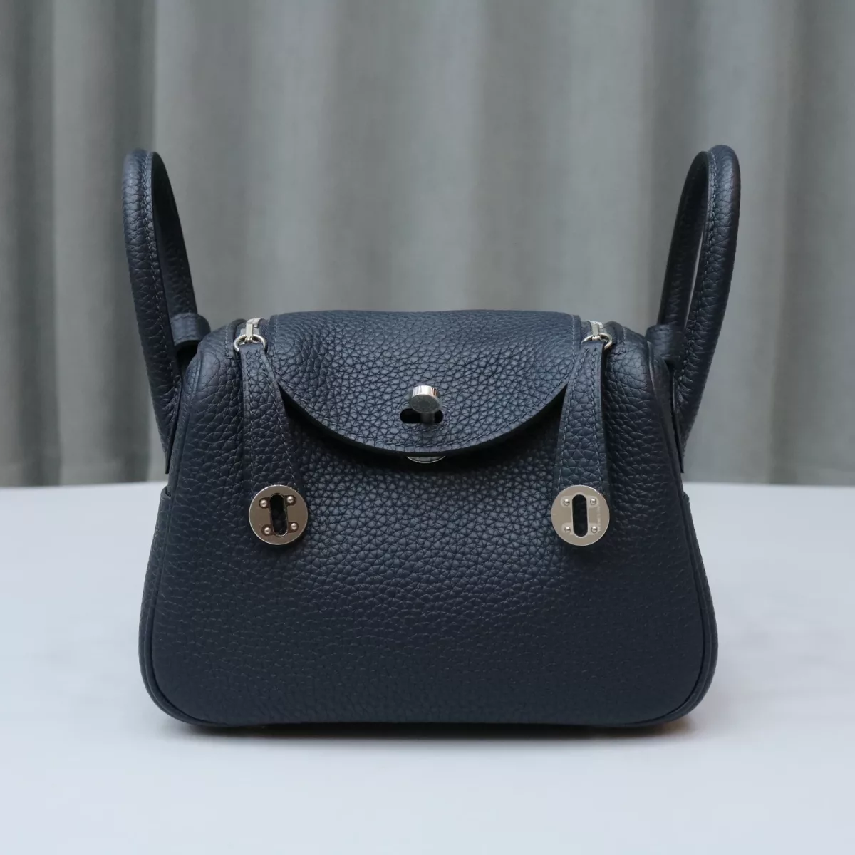 2Z blue nuit Clemence Lindy Mini With PHW