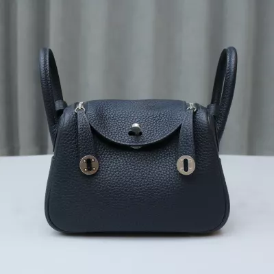 2Z blue nuit Clemence Lindy Mini With PHW