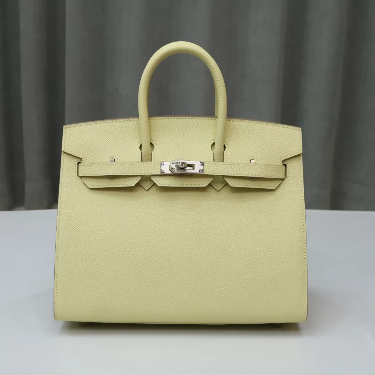 i8 Jaune Milton epsom sellier birkin 25 with PHW