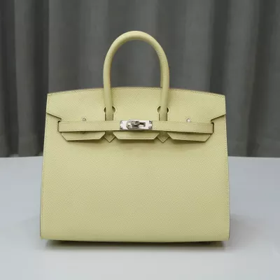 i8 Jaune Milton epsom sellier birkin 25 with PHW