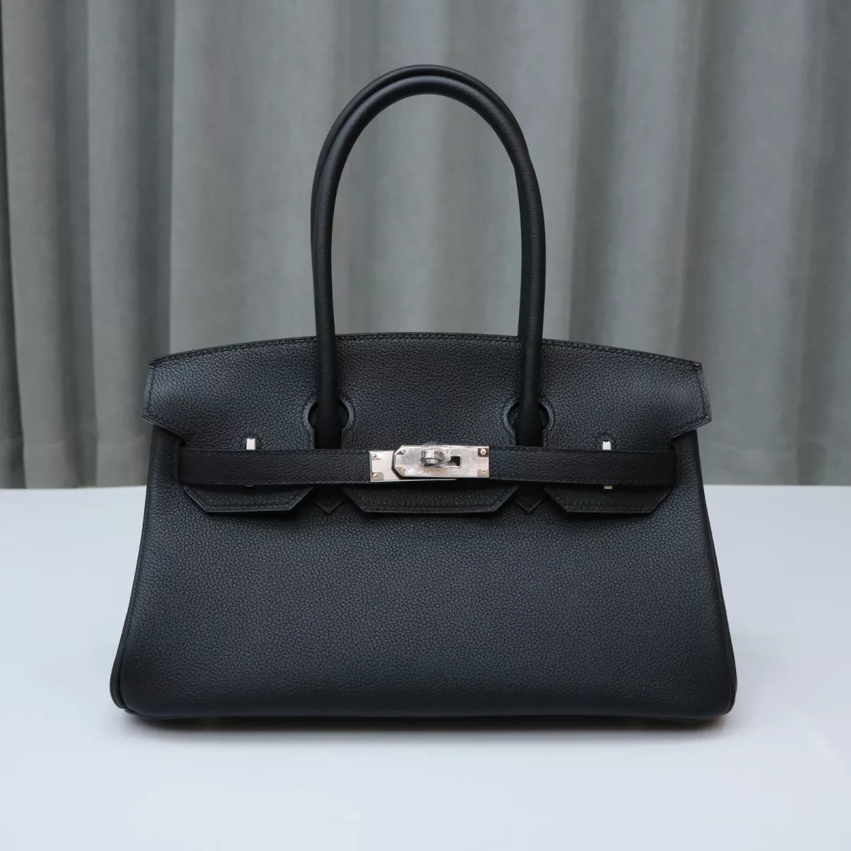 Hermes Shoulder Birkin Light 29 in Nior evercolor with phw