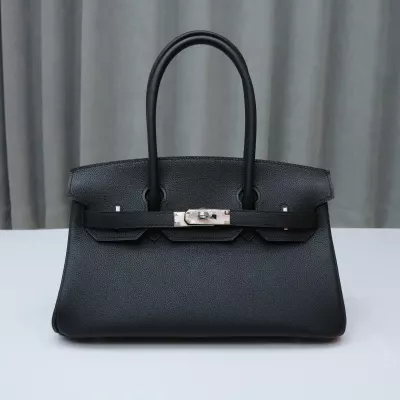 Hermes Shoulder Birkin Light 29 in Nior evercolor with phw