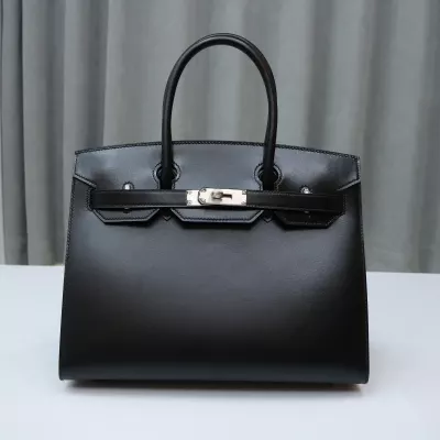 CK89 Nior box calf birkin 30 sellier with phw