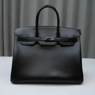 CK89 Nior Box Calf Birkin 35 So Black