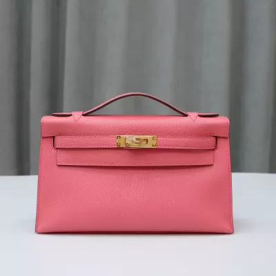 U5 Rose Lipstick &amp; S3 Rouge Coeur interior cherve mysore kelly pochette with ghw