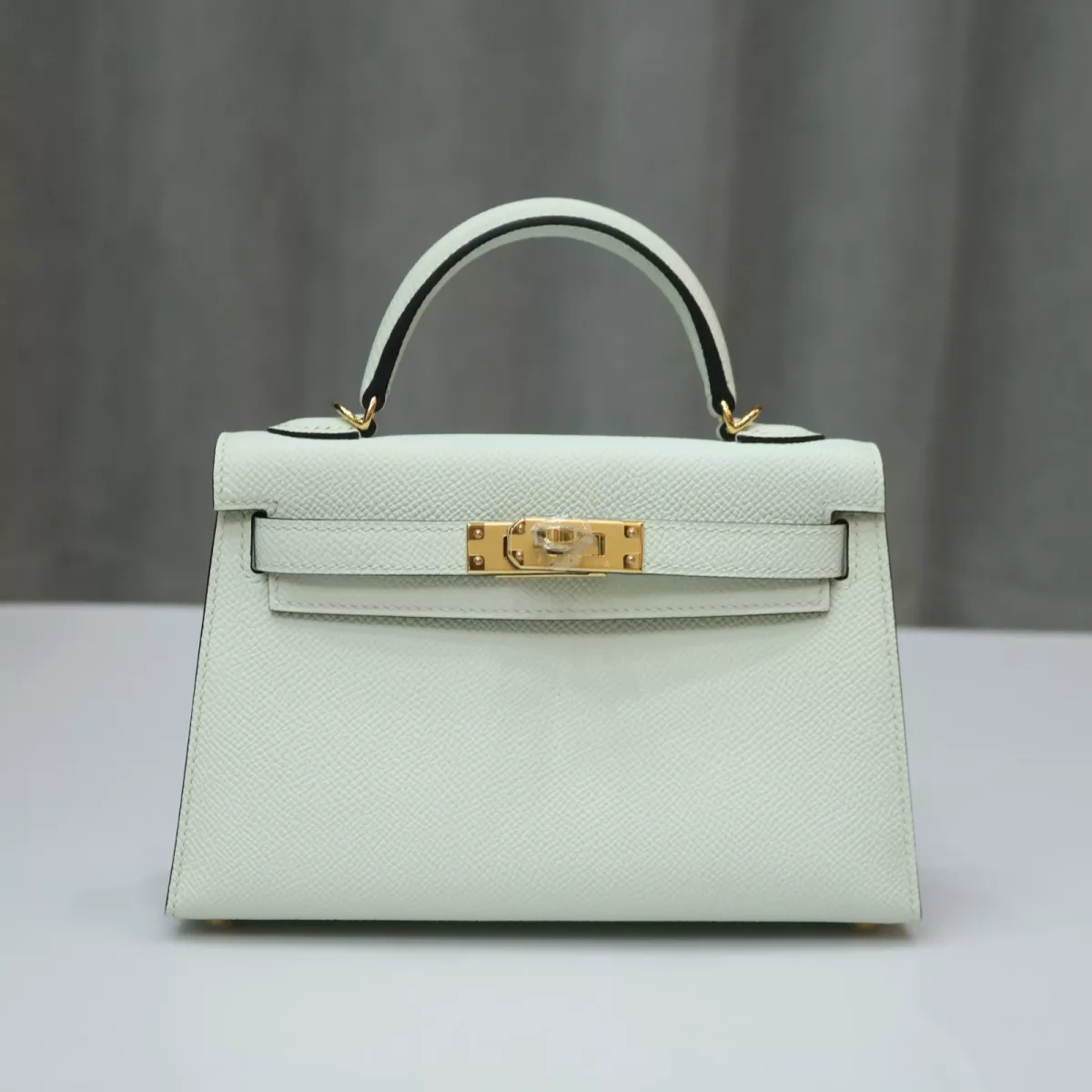 Vert D Eau epsom kelly mini II with ghw