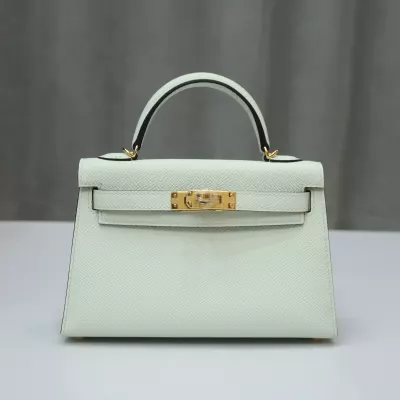 Vert D Eau epsom kelly mini II with ghw