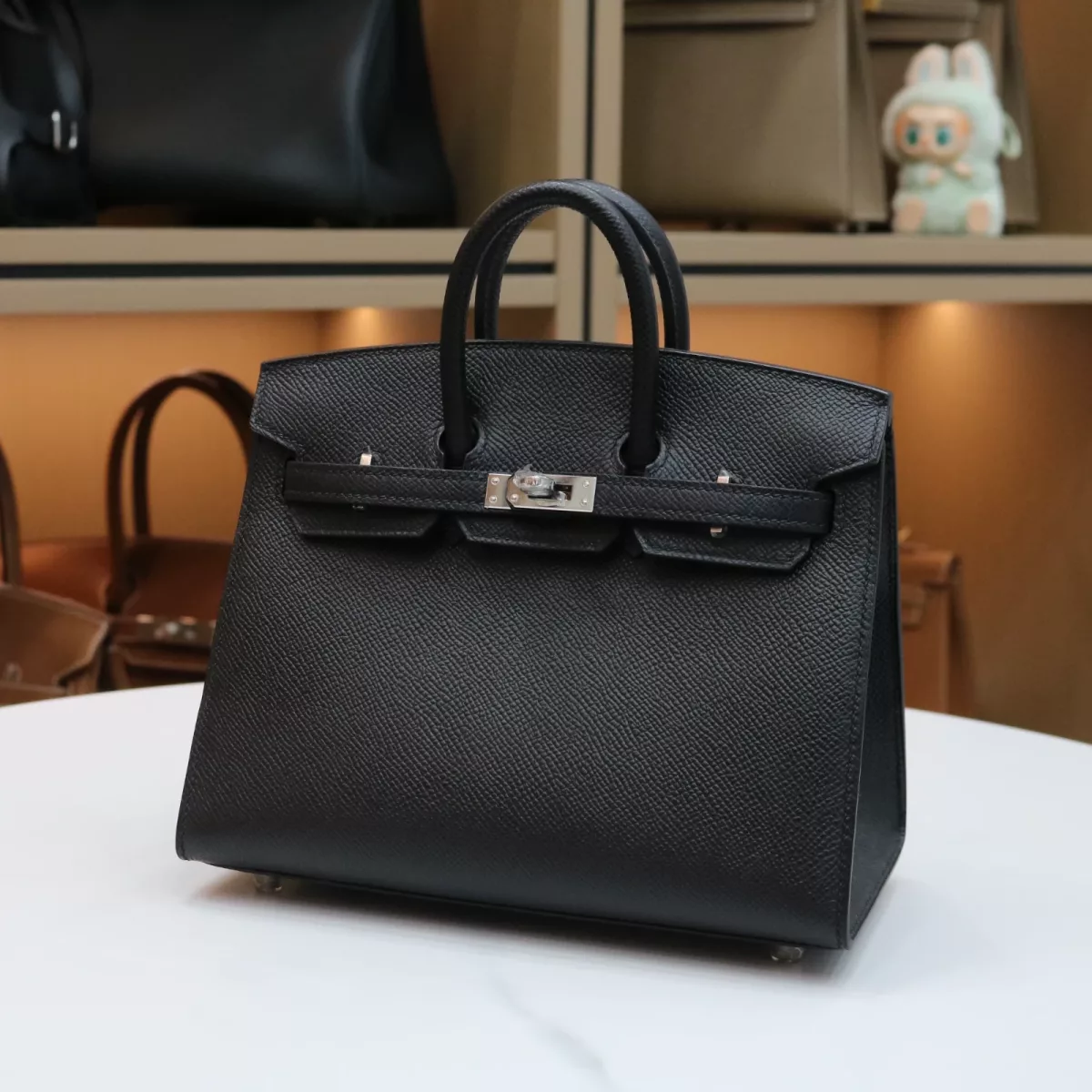 CK89 Nior epsom birkin 20 sellier with phw