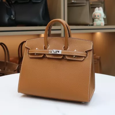 C37 GOLD epsom birkin 20 sellier with phw