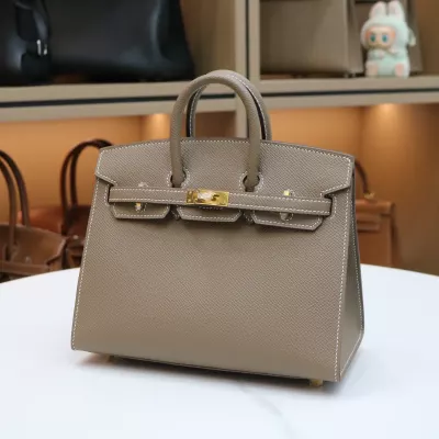 CK18 etoupe epsom birkin 20 sellier with Ghw